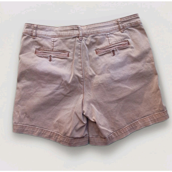 Anthropologie Chino Shorts Tan Women's Size 28 - Picture 3 of 3